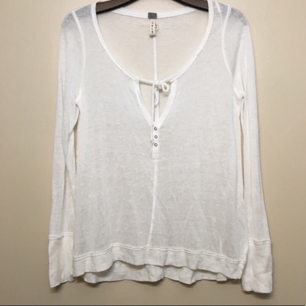 Free People peasant style long sleeve